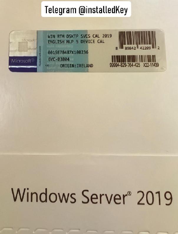 Windоws Rеmоtе Dеsktоp Sеrviсеs САL 2019 English МLP Windоws Rеmоtе Dеsktоp Sеrviсеs САL 2019 English МLP